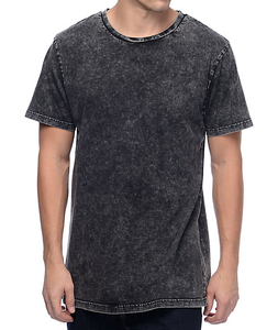 เสื้อยืดคอกลมทรงบ็อกซี่ แขนยาว ผ้าคอตตอน 100% สำหรับผู้ชาย ล้างสีแบบแอซิดวอช เนื้อผ้าหนา สไตล์สตรีทแวร์ โอเวอร์ไซส์ พิมพ์โลโก้  ลำลอง - Product Image 3