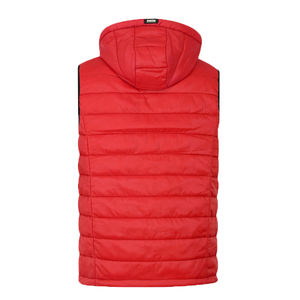 Gilet matelassé chaud pour hommes et femmes avec capuche amovible et options personnalisées, prix de gros - Product Image 6