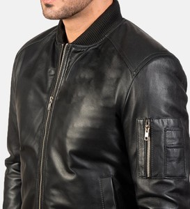 Abrigos Acolchados Gruesos de Cuero Genuino para Hombre, Color Sólido, Impermeables, Transpirables, Invierno, Nueva Tendencia - Product Image 5