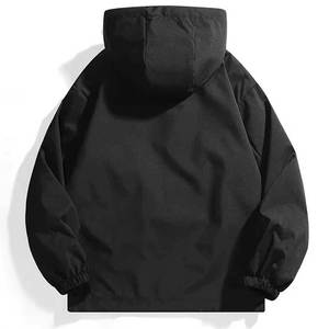 Chaqueta Cortavientos de Mezclilla de Primera Calidad con Forro de Piel, Cuello Alto, para Invierno, Venta al Por Mayor - Product Image 4