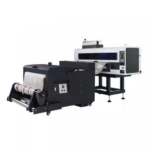 OKAI New inkjet printers A1 double head print fabric printer powder shaker printing machine dtf printer