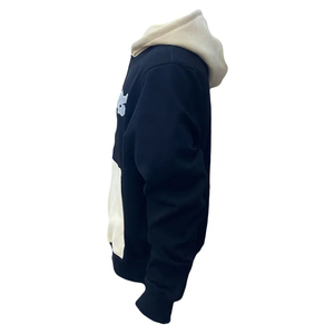 Sweat à capuche unique effet délavé pour homme, en coton, coupe classique, sur mesure - Product Image 3