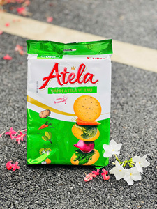 Cracker aux légumes cuit au four, mince, 228g, non frit, faible en gras, faible en glucides, ODM OEM, Fournisseur d'usine du Vietnam - Product Image 1