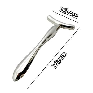 Aplicador de Rodillo con Ojo en T de Aleación de Zinc, Herramienta Popular para el Cuidado de la Piel, Venta al por Mayor - Product Image 2