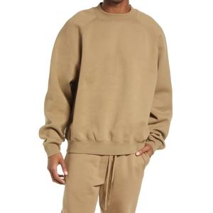Ensemble de survêtement 2 pièces pour homme, coupe ample, col ras du cou, Sweat-Shirt, pantalon, hiver, survêtement d'extérieur - Product Image 1