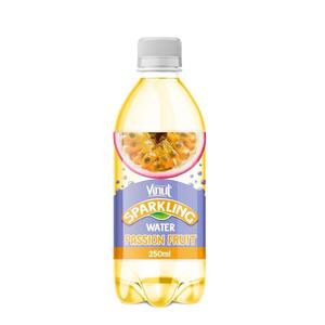 250ml Sparkling with Passion Fruit Flavor Pet Bottle OEM ODM Private Label Beverage Manufacturer - Product Image 1
