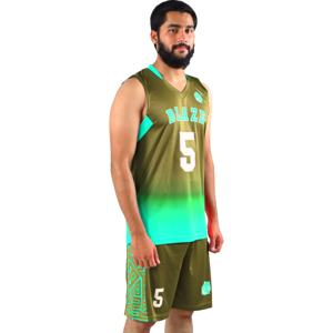 Blaze Fight Wear <b>Basketball</b> UniformOEM Custom High Quality Bsci Summer <b>Basketball</b> Shorts Unisex Adult Breathable Plus <b>Size</b> Sets - Product Image 4