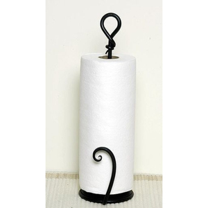 Support de serviettes en papier en fer de qualité supérieure pour cuisine, support décoratif ovale en métal pour serviettes, support de serviettes autoportant pour table à manger et salle de bain - Product Image 3