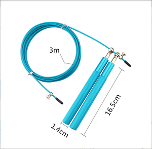 Cordes à sauter professionnelles en PVC et nylon de haute qualité, longueur réglable, unisexe, durables, idéales pour la salle de sport et le MMA - Product Image 4