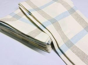 <b>Top</b> Quality Recycled Cotton Checked Kitchen Towel Eco Friendly Dish Towel From India Manufacture At Low Price - Product Image 2