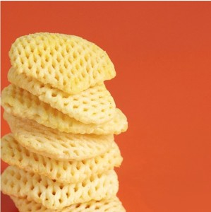 Authentic Korean Fried Hard Puffed <b>Snack</b> 3D Hexagon Extruded Corn Crisps Sweet Corn Flavor OEM - Product Image 3
