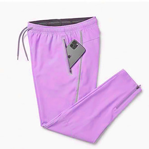 Easy wear <b>Men</b> <b>Trouser</b> <b>Elastic</b> Waist Vintage High Quality Solid Color Regular Fit <b>Trouser</b> for Bold Streetwear <b>Men's</b> Purple - Product Image 1