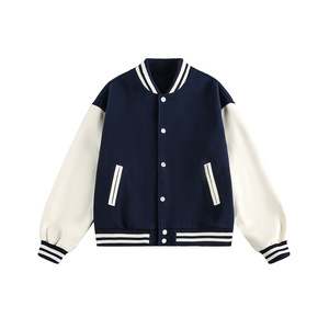 Blouson universitaire unisexe le plus populaire 100 % laine, col montant, respirant, sportif, décontracté, à capuche, épais pour l'hiver - Product Image 6