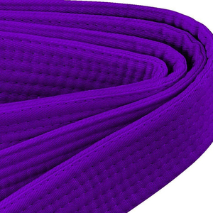 Cinturones de Karate al por Mayor, Hechos a Medida, Transpirables, Ligeros, de Secado Rápido, de Alta Calidad, de Algodón, con Logotipo Personalizado, Unisex - Product Image 6