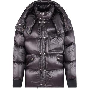 Blouson d'hiver matelassé pour homme, respirant, coupe-vent, doudoune d'extérieur à col montant, manteau chaud et tendance - Product Image 4