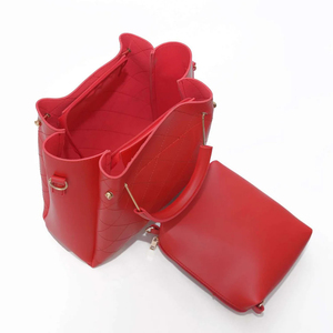 Wholesale Elegant Women's Genuine Leather Casual Handbags Zipper Waterproof <b>Large</b> Capacity Durable Cross-body Strap High Quality - Product Image 4