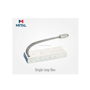 Boîte à boucles en alliage pour la stabilité structurelle, pour la renforcement des joints verticaux dans les panneaux muraux préfabriqués en béton, avec assistance sur site - Product Image 1