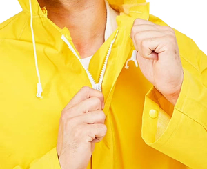 Traje Impermeable para Hombre, Color Verde, de Poliéster, Manga Larga, con Cierre, para Emergencias, Viajes y Automóvil - Product Image 4
