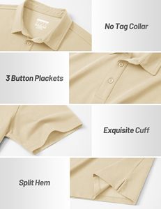 Camiseta Polo Personalizada para Hombre, Algodón de Alta Calidad, Logotipo Bordado, Transpirable, Informal, para Golf, Negocios, Trabajo, Uniforme - Product Image 4