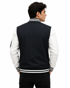 Wholesale Plus Size Eco-Friendly Canvas Windproof Coat <b>Men</b> Casual Outdoor Oversize Zippered Streetwear <b>Baseball</b> Stand Autumn - Product Image 5