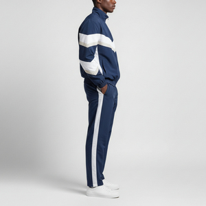 Survêtements coupe-vent streetwear personnalisés avec logo, zippés, imperméables, haute qualité, grandes tailles, amples, pour hommes, vente en gros - Product Image 3