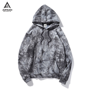 เสื้อฮู้ดดี้ AIFRAN สกรีนโลโก้ได้ตามสั่ง ผ้าคอตตอนฟลีซหนานุ่ม สำหรับผู้ชาย ขายส่ง เสื้อฮู้ดดี้สตรีทแวร์แบบเรียบๆ คุณภาพสูง ทรงโอเวอร์ไซส์ เหมาะสำหรับออกกำลังกาย - Product Image 5