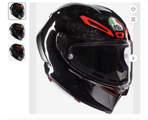 MEJOR PRECIO Casco de calle Pista GP RR Italia Carbonio Forgiato - XL NUEVO - Product Image 1