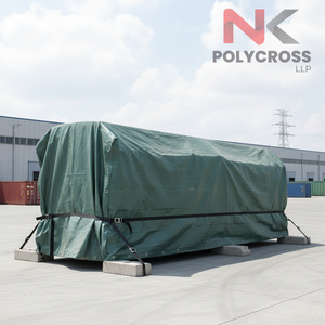 Bâche toutes saisons offrant une protection fiable contre la pluie, l'humidité, la poussière et l'exposition aux intempéries, performance durable, export Inde. - Product Image 4