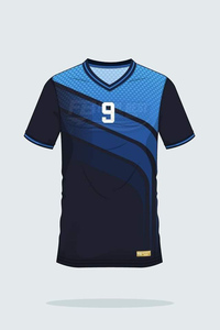 Maillot de football personnalisé à manches courtes pour femmes adultes, respirant, uniforme sportif d'été, vente en gros - Product Image 2