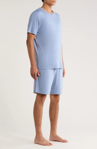 Ensemble de survêtement personnalisé pour homme, style streetwear, gym et fitness, effet délavé soleil et délavé à l'acide, idéal pour l'été - Product Image 2