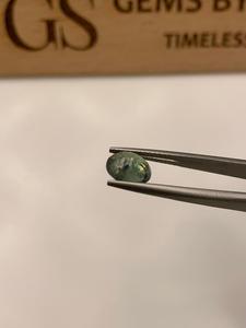 Alexandrite Pierre précieuse en vrac, taille ovale, vert-bleu-violet, facettée, pierre de collection rare, bijoux fins, changement de couleur naturel - Product Image 4