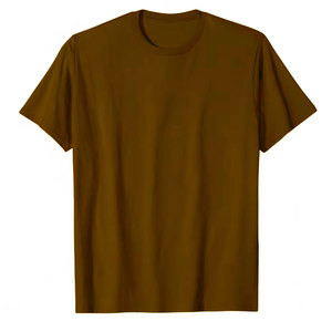 T-shirt vierge 100 % coton pour homme, tissu jersey 200 GSM, manches courtes, col rond, décontracté, pour impression personnalisée, vente en gros de vêtements - Product Image 3