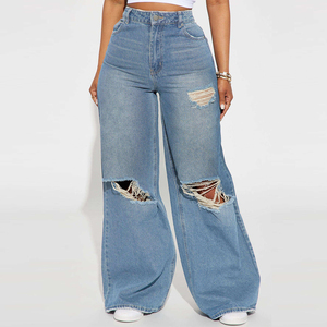 Jeans noirs en denim skinny taille haute pour femmes – Fournisseur personnalisé pour collections de boutiques (vente en gros) - Product Image 6