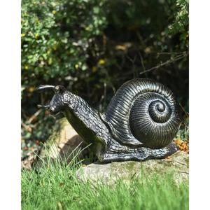 Estatua de caracol de tamaño real para montar en el suelo, artículos de jardín, escultura de caracol hecha a mano para decoración, precio al por mayor - Product Image 1