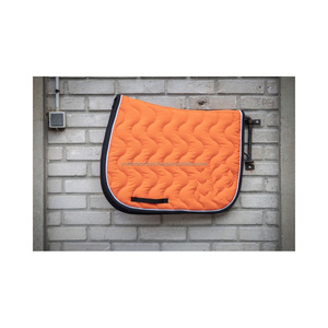 Tapis de selle cheval en tissu de qualité supérieure | Produits pour chevaux personnalisés tapis de selle cavalier couverture de selle disponible en plusieurs couleurs - Product Image 2