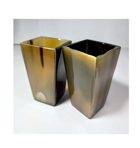 Buffalo Cow Horn Shot Glass 100 % Natural Horn Viking Horn Glass for Hotel Home and Restaurant Kitchen and Table Use - Product Image 4