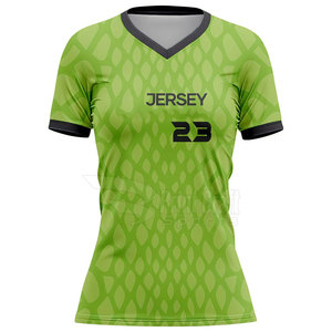 เสื้อซอฟต์บอลคอวีแห้งเร็วเสื้อซอฟต์บอลคอวีระบายอากาศใส่สบาย - Product Image 1