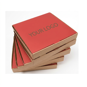 Boîtes en papier kraft biodégradable avec finition vernie, emballage personnalisé écologique pour l'emballage de pizzas en détail - Product Image 5