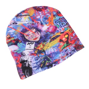Bonnet personnalisé à impression intégrale, surdimensionné, avec impression par sublimation, sans revers, avec logo personnalisé - Product Image 2