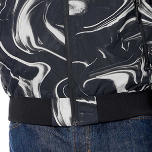 Latest Arrivals Winter Wear <b>Men</b> Long Sleeves Breathable Sublimation Bomber <b>Jacket</b> Customized Logo 3d Printing Fashion <b>Jackets</b> - Product Image 2