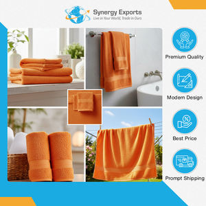 Highest Selling Ultimate Quality Modern Style Polycotton Quick-Dry Reusable <b>Bath</b> <b>Towels</b> for Genuine Wholesale Purchasers - Product Image 6