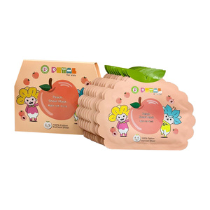 แผ่นมาส์กหน้าเด็กเพทัล ฟอร์ คิดส์ เซฟ เบบี้ พีช - Product Image 1