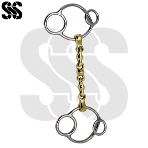 2026 Venta al por mayor Calidad Premium Mordazas para caballo de acero inoxidable y plata alemana con grosor de boquilla de 14mm/16mm, ajuste cómodo y duradero - Product Image 2