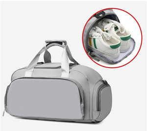 Bolsa de Viaje Oxford Unisex de Gran Capacidad, Impermeable, con Separación para Ropa Seca y Mojada, con Compartimento para Zapatos - Product Image 1