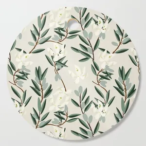 Planche à découper personnalisée en marbre pour la maison, design tendance unique, entièrement émaillée, en bois, avec logo personnalisé, pour la cuisine - Product Image 1
