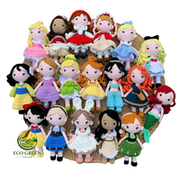 Muñeco de Ganchillo Kawaii, Amigurumi, Juguete de Peluche, Estilo Anime, Adorno Suave para Regalo de Baby Shower, Venta al por Mayor, Hecho a Mano
