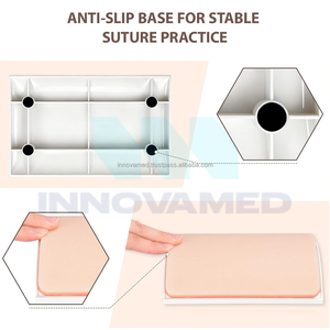 Service OEM ODM, qualité supérieure, impression de logo personnalisée, coussinets de suture en silicone de qualité médicale, autoclavables, réutilisables, classe I CE - Product Image 5
