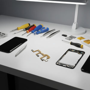 Cable flexible de repuesto para encendido y volumen Motorola Moto One Vision - Product Image 2