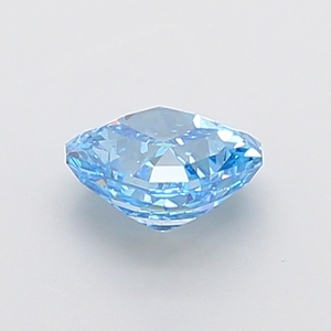 Diamant bleu fantaisie vif de 1,41 ct, cultivé en laboratoire, taille carrée coussin modifiée, clarté VS2, finition EX, diamant bleu en vrac, fournisseur en gros - Product Image 2