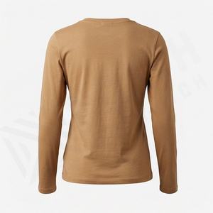 Camiseta Moderna para Mujer, Cuello Redondo, Manga Corta, Estilo Casual, Venta al Por Mayor, Top a la Moda, Color Personalizado - Product Image 2